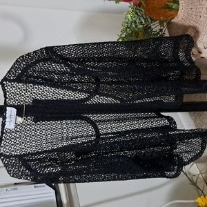 Short knit jacket